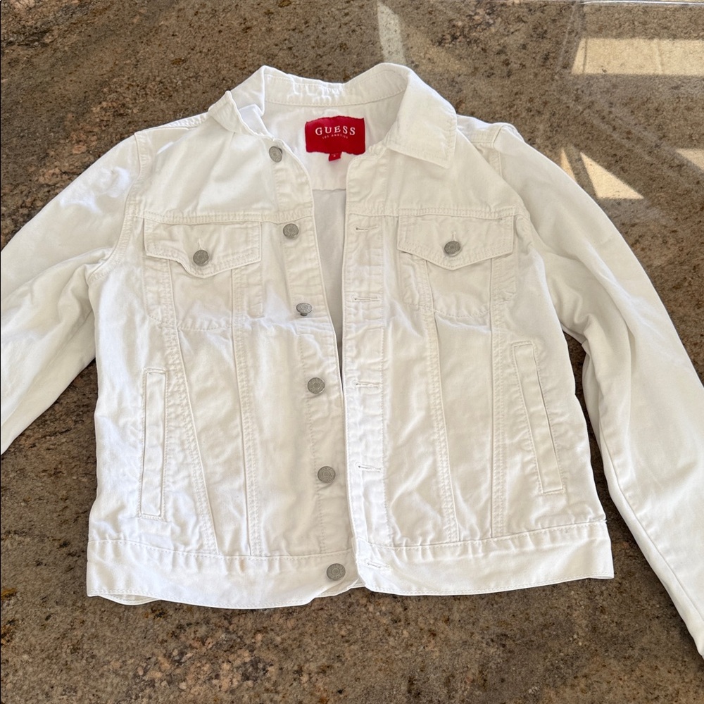 GUESS Classic White Jacket